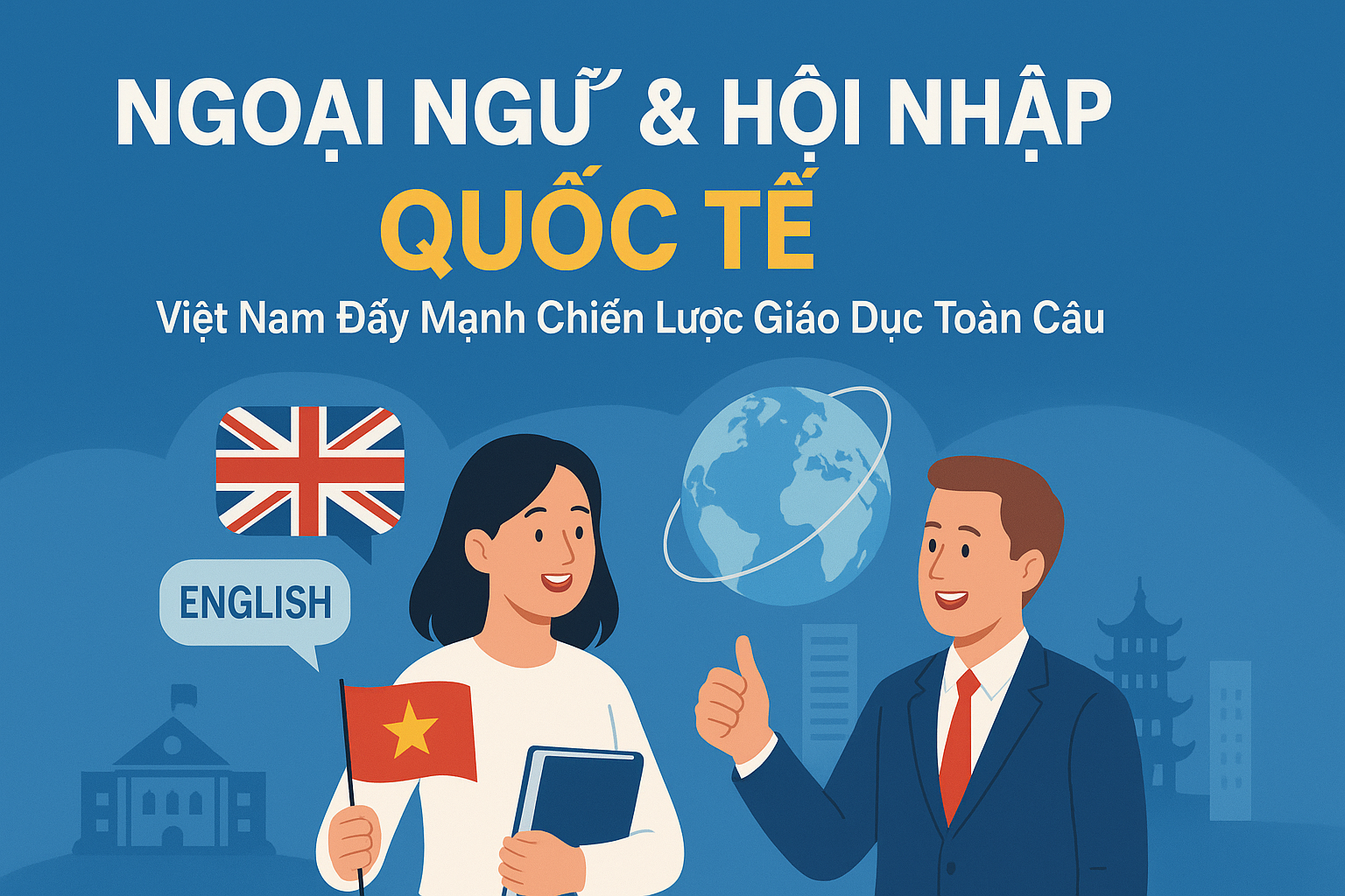 Ngoại Ngữ & Hội Nhập Quốc Tế: Việt Nam Đẩy Mạnh Chiến Lược Giáo Dục Toàn Cầu
