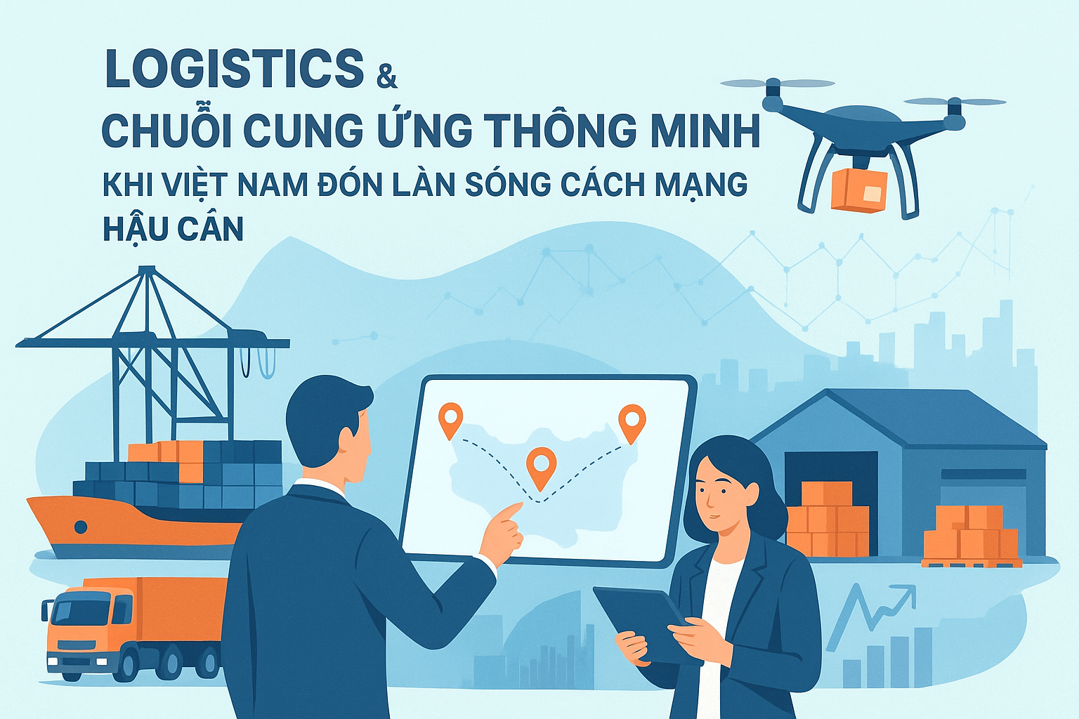 Logistics & Chuỗi Cung Ứng Thông Minh: Khi Việt Nam Đón Làn Sóng Cách Mạng Hậu Cần