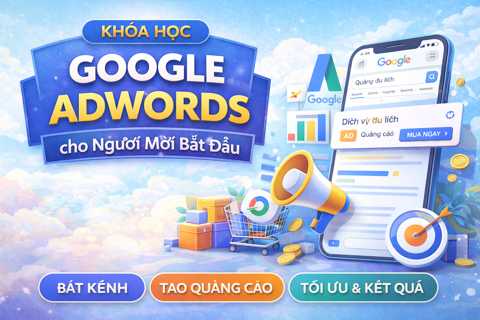 Google Adwords cho người mới bắt đầu