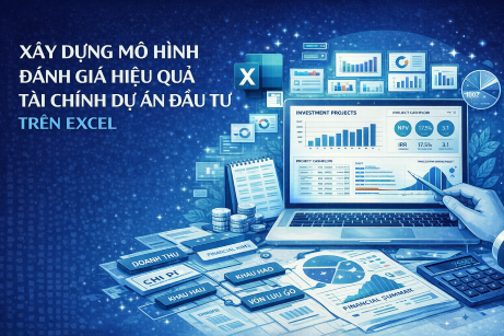 XÂY DỰNG MÔ HÌNH ĐÁNH GIÁ HIỆU QUẢ TÀI CHÍNH DỰ ÁN ĐẦU TƯ TRÊN EXCEL