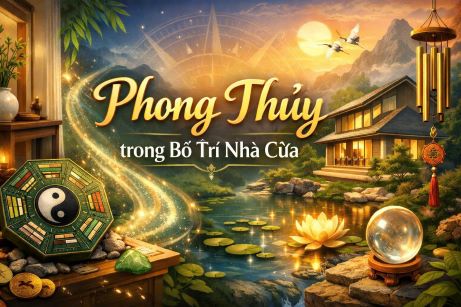 Phong thủy trong bố trí nhà cửa