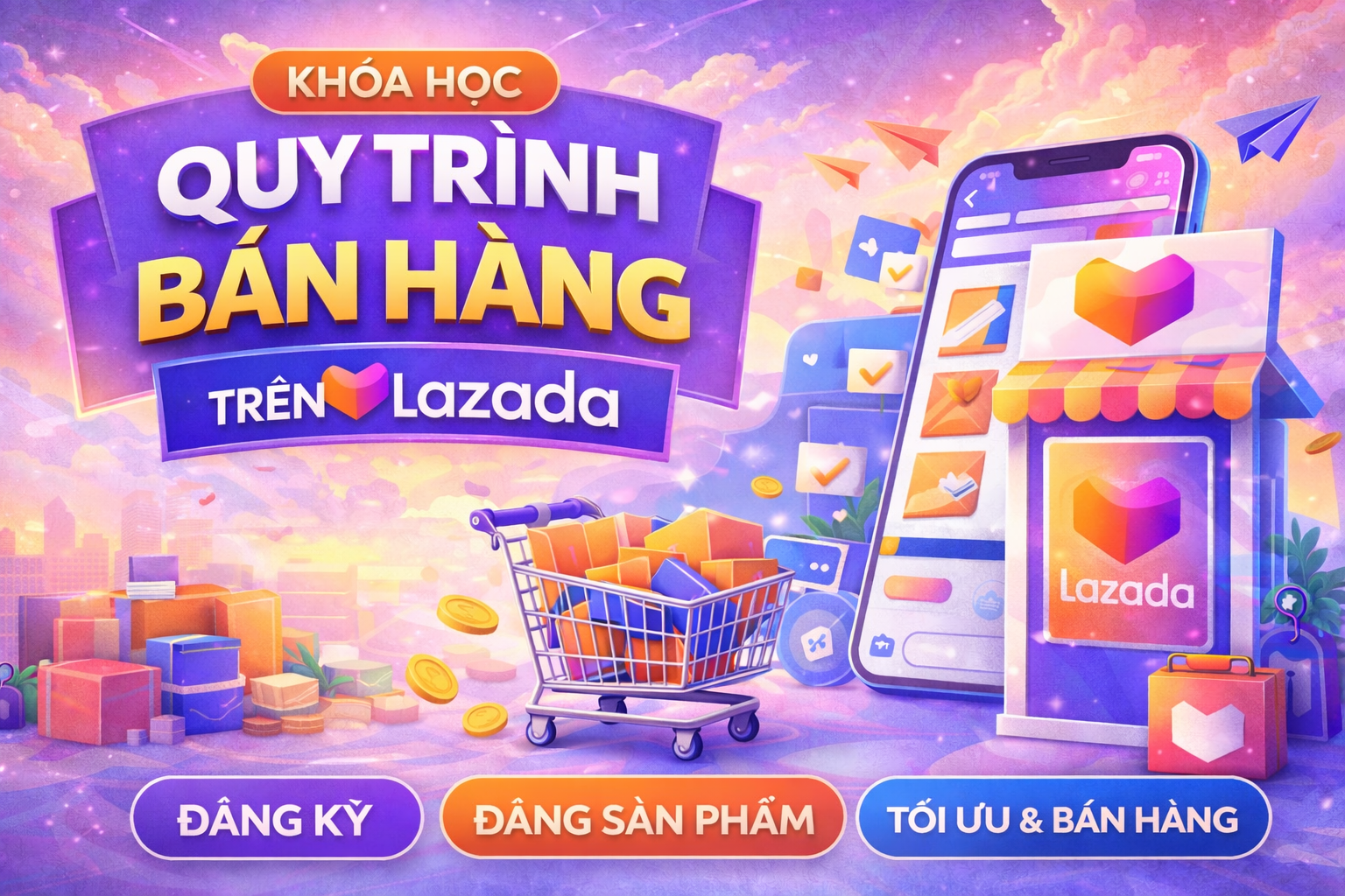 Quy trình bán hàng trên Lazada